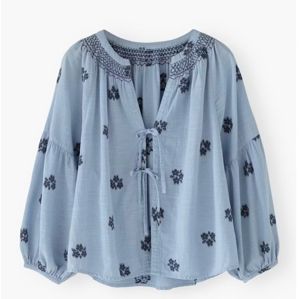 NWT WRAP London blouse 100% cotton size 4 original price $198 new with tag - Picture 4 of 8